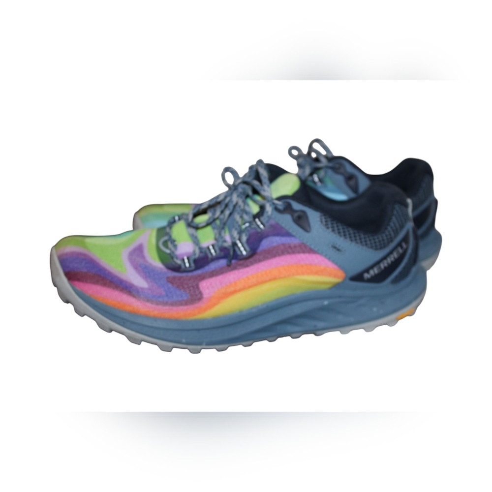 Merrell Antora 3 Rainbow Hiking Shoes Womens 9.5 Wide